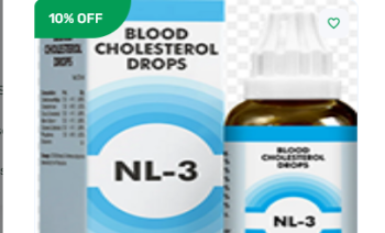 Blood Cholesterol Drops Nl 3 | New Life Laboratories NL-3 | Homeopathy Medicine Store | Amritsar