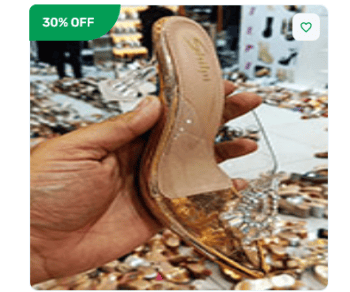 Slipper Ladies | Transported Glass Heel | Dera Baba Nanak