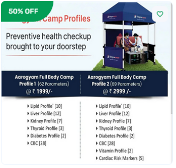 Full body checkup Test Package in Dera Baba nanak | 50% Off | Heavy Discount