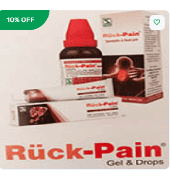 Ruck Pain Dr Willmar Schwabe | Homeopathy Medicine Store Dinanagar
